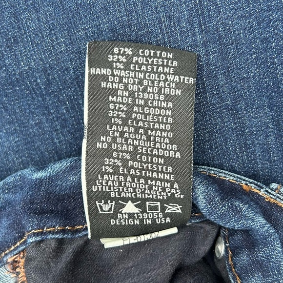 Grace In LA Bell Bottom Jeans 27 Sequins Embroidered Boho Hippie Flare Weatern - Picture 11 of 12